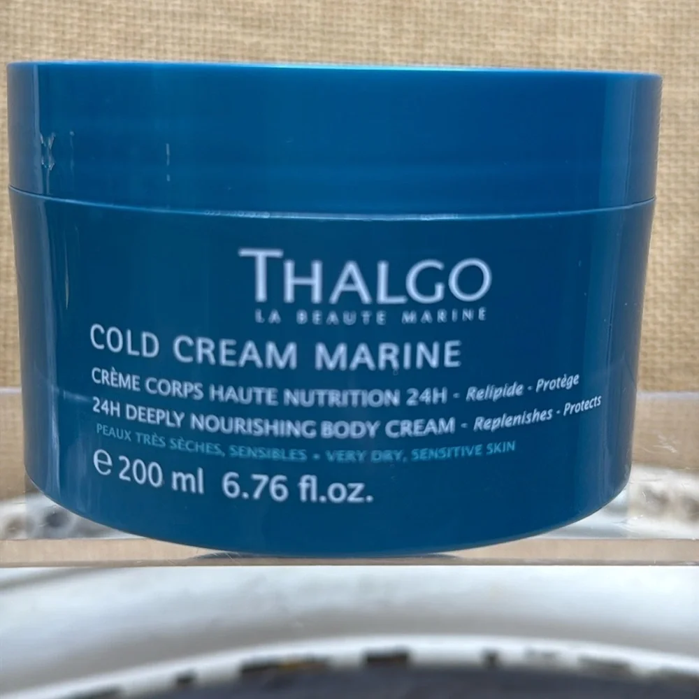 Thalgo | Cold Cream Marine 24H Deeply Nourishing Body Cream, 6.76 FL oz, NWT